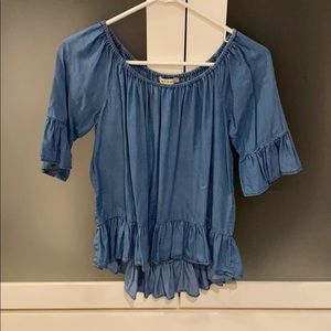 Off shoulder blouse